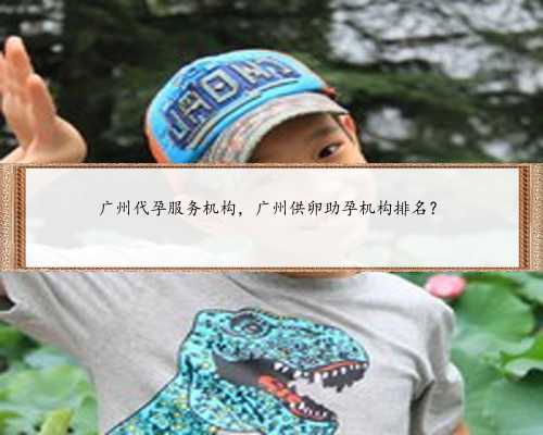 广州代孕服务机构，广州供卵助孕机构排名？
